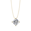 Picture of 2.30 carat Cushion Cut solitaire Lab Grown Diamond Pendant(Without Chain)