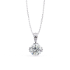 Picture of 2 carat Round Cut Lab Grown Diamond Solitaire Pendant(Without Chain)