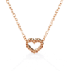 Picture of Mini labgrown Heart Pendant (Without Chain)