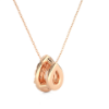 Picture of 65 Cent Solitaire Pear Shaped Halo Labgrown Diamond Pendant (Without Chain)