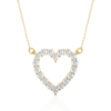 Picture of 50 Cent Heart Shaped Diamond Pendant (Without Chain)