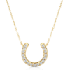 Picture of Horseshoe Lab Grown Diamond Pendant (Without Chain)