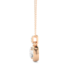 Picture of 1.30 Carat Solitaire Pendant, Encircled By Sparkling Halos.(Without Chain) (1.50 CTW Diamonds)
