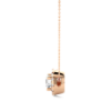 Picture of Round Diamond Pendant in a Bezel Setting (Without Chain)
