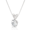 Picture of Elegant 0.60 Carat Round solitaire Diamond Pendant in a Refined Prong Setting (Without Chain)