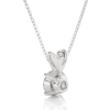 Picture of Elegant 0.60 Carat Round solitaire Diamond Pendant in a Refined Prong Setting (Without Chain)