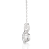 Picture of Elegant 0.60 Carat Round solitaire Diamond Pendant in a Refined Prong Setting (Without Chain)
