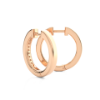 Picture of 0.50 Round Cut Lab Grown Diamond Hoop Earring