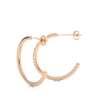 Picture of Round Diamond Hoop Earrings For Effortless Glamour.
