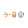 Picture of Beauty meets modern luxury with 1.20 carat LGD stud earrings.