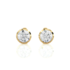 Picture of Beauty meets modern luxury with 1.20 carat LGD stud earrings.