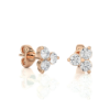 Picture of Sparkle subtly with 50 Cent round diamond studs – timeless elegance.