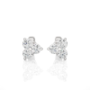 Picture of Sparkle subtly with 50 Cent round diamond studs – timeless elegance.