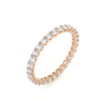 Picture of 1.04 Carat Round Cut Lab Grown Diamond Band.