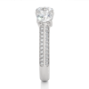 Picture of 2.15 Carat Three Stone Lab Grown Diamond Ring.