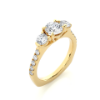 Picture of 80 cent solitaire Diamond Ring.