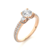 Picture of 1.44 Carat Round Diamond Beautiful Ring.