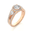 Picture of Blush Blossom 1.43 Carat Lab Grown Diamond Ring.