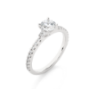 Picture of The Stunning 70 cent Tiffany Solitaire Diamond Ring.