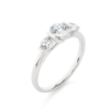 Picture of A Simple But Elegant 1 Carat lab grown Diamond Ring.