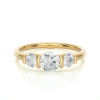 Picture of A Simple But Elegant 1 Carat lab grown Diamond Ring.