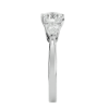 Picture of 1.10 Carat Solitaire with side pear cut Ring