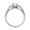 Picture of 1.10 Carat Solitaire with side pear cut Ring