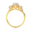 Picture of 1.00 Carat Solitaire Trinity Lab Grown Diamond Ring.