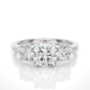 Picture of 1.00 Carat Solitaire Trinity Lab Grown Diamond Ring.