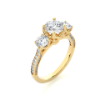 Picture of 90 cent solitaire Lab Grown Diamond Ring (1.90 CTW Diamonds)