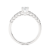 Picture of 0.50 Carat solitaire Princess Cut lab Grown Diamond Ring