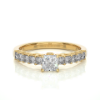Picture of 0.50 Carat solitaire Princess Cut lab Grown Diamond Ring (0.95 CTW Diamonds)