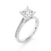 Picture of 1.50 Carat solitaire Princess Cut Diamond Ring