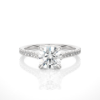 Picture of 1.20 Carat Solitaire with Accents Diamond Ring