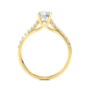 Picture of A Stunning 0.60 Carat Solitaire Ring.(0.85 CTW Diamonds)