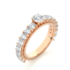 Picture of 2.55 Carat Total Vintage solitaire Ring .