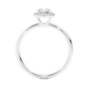 Picture of 0.50 Carat Solitaire Lab Grown Diamond Halo Ring.