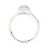 Picture of 0.95 Carat Total Halo Lab Diamond Ring.