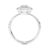 Picture of 1.65 Carat Floral Design Lab Grown Diamond Ring.