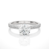 Picture of The Aurora Ring (0.80CT Solitaire, 1.10CTW Diamonds)