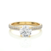 Picture of The Aurora Ring (0.80CT Solitaire, 1.10CTW Diamonds)