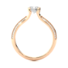 Picture of 0.85 Carat Lab Grown Diamond Ring.
