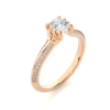Picture of 0.85 Carat Lab Grown Diamond Ring.