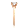 Picture of 1.35 Carat Lab Grown Diamond Princess Cut Solitaire Ring.