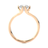 Picture of Classic Solitaire Ring With A Dazzling 0.60CT Center Stone.