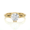Picture of Classic Solitaire Ring With A Dazzling 0.60CT Center Stone.