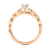 Picture of Elegant 0.70CT Solitaire Ring With A Unique Band Design.