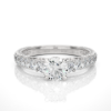 Picture of Beautiful 0.70ct Solitaire Engagement Ring With Accent Stones - 1.90CTW Diamonds