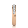 Picture of Elegant Band Featuring A Row Of Princess Cut Diamonds- 0.50ctw Diamonds