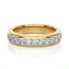 Picture of Elegant Band Featuring A Row Of Princess Cut Diamonds- 0.50ctw Diamonds